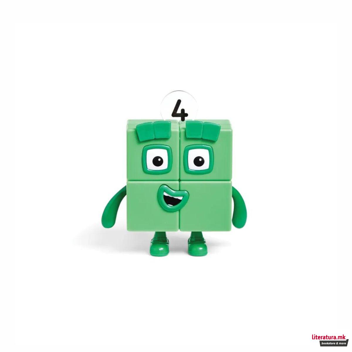 Сет фигури, Numberblock Four and the Terrible Twos