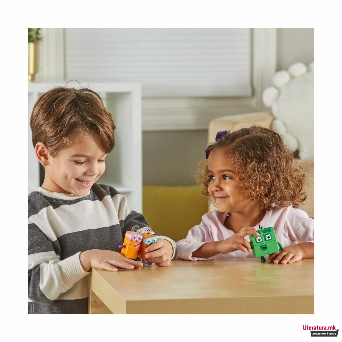 Сет фигури, Numberblock Four and the Terrible Twos