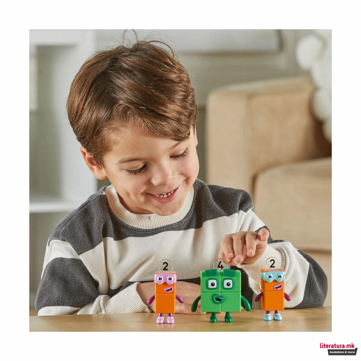 Сет фигури, Numberblock Four and the Terrible Twos