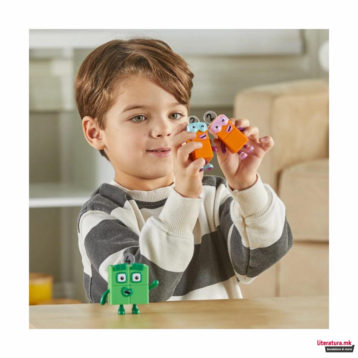 Сет фигури, Numberblock Four and the Terrible Twos