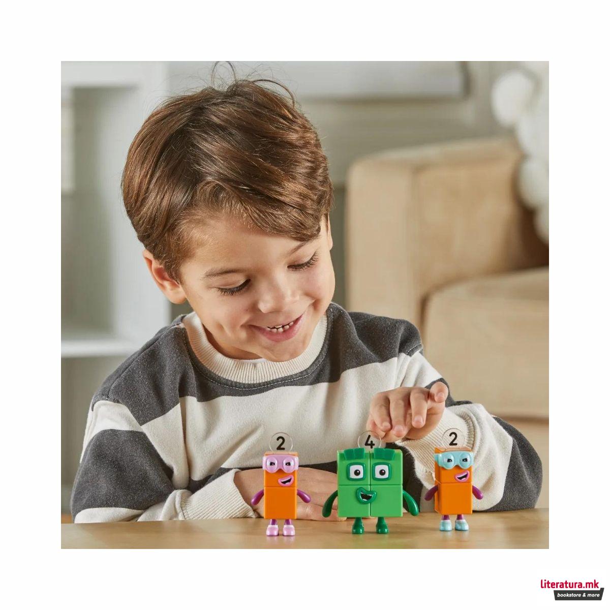 Сет фигури, Numberblock Four and the Terrible Twos