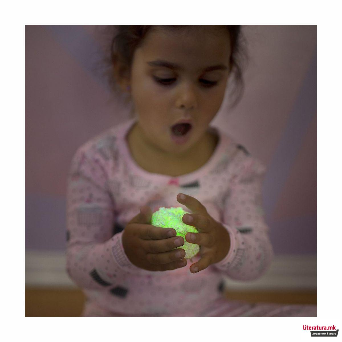 Пена за моделирање, Playfoam® Glow In The Dark 4-Pack 