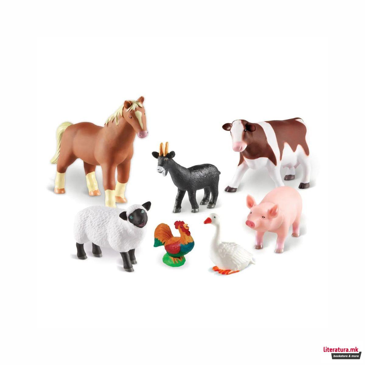 Сет фигури - Животни на фарма, Jumbo Farm Animals