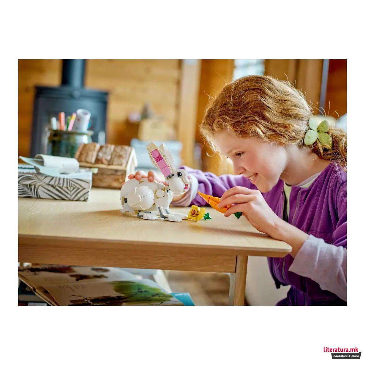 LEGO коцки, Creator 3-in-1, White Rabbit 