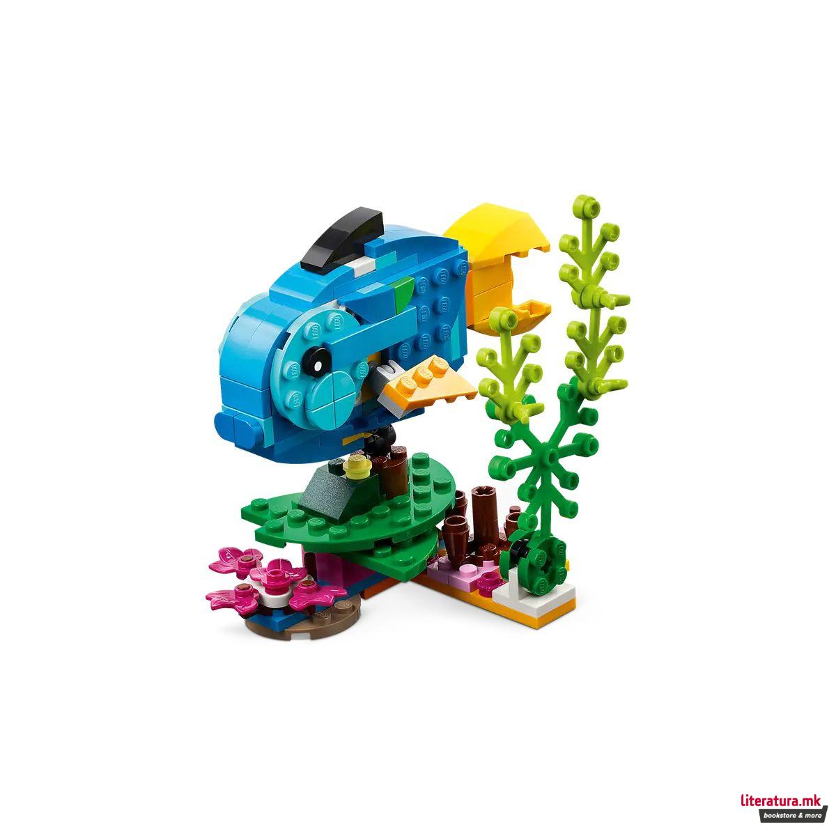 LEGO коцки, Creator 3-in-1, Exotic Parrot 
