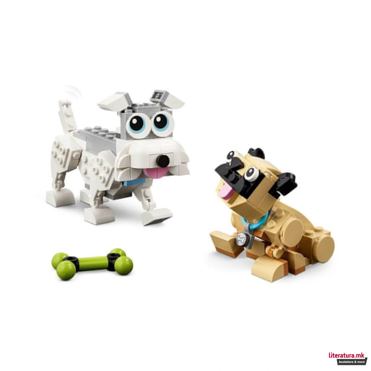 LEGO коцки, Creator 3-in-1, Adorable Dogs 