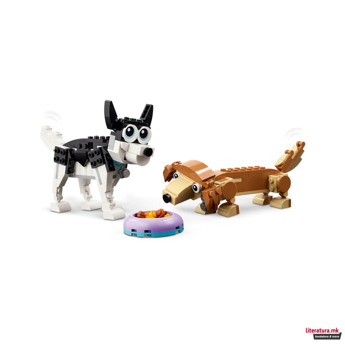 LEGO коцки, Creator 3-in-1, Adorable Dogs 