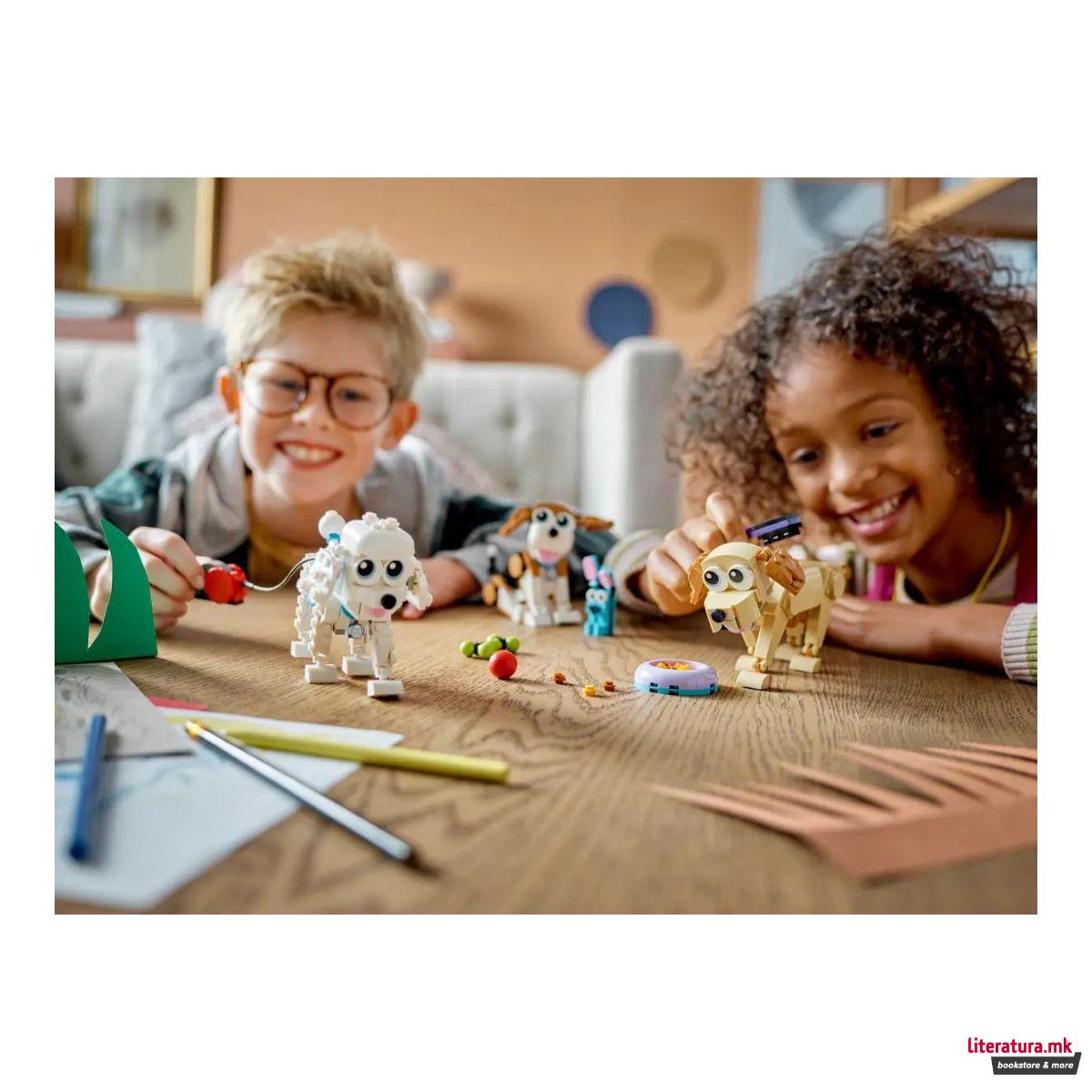 LEGO коцки, Creator 3-in-1, Adorable Dogs 