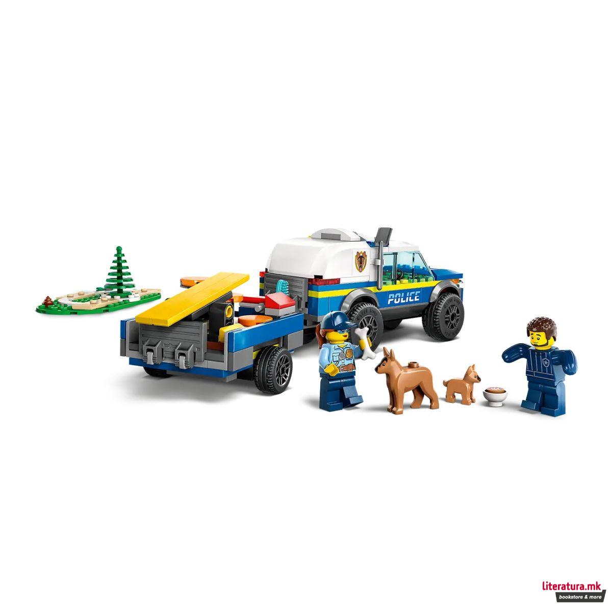 LEGO коцки, City, Mobile Police Dog Training 