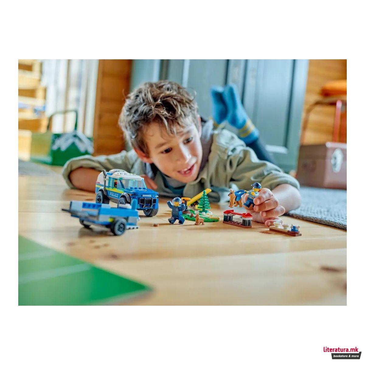 LEGO коцки, City, Mobile Police Dog Training 