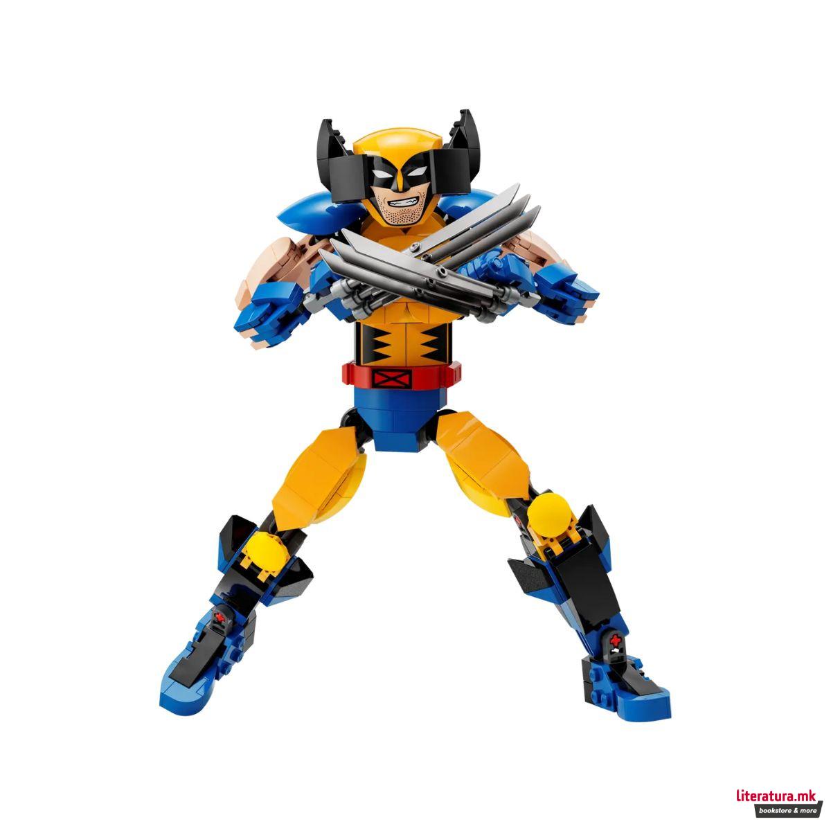 LEGO коцки, Marvel, X-Men - Wolverine Construction Figure 