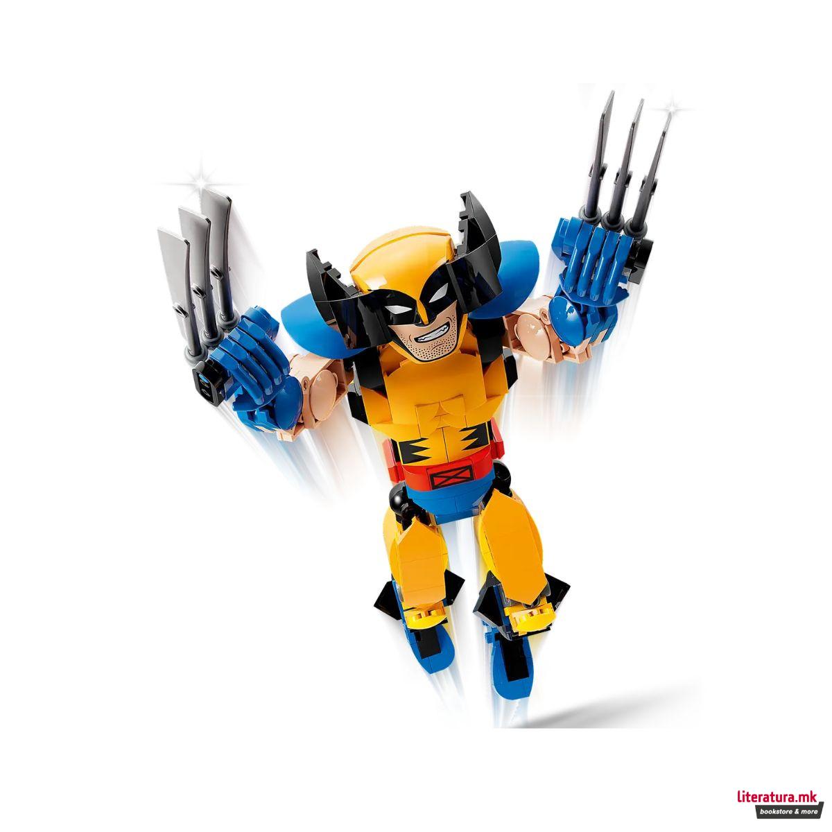 LEGO коцки, Marvel, X-Men - Wolverine Construction Figure 