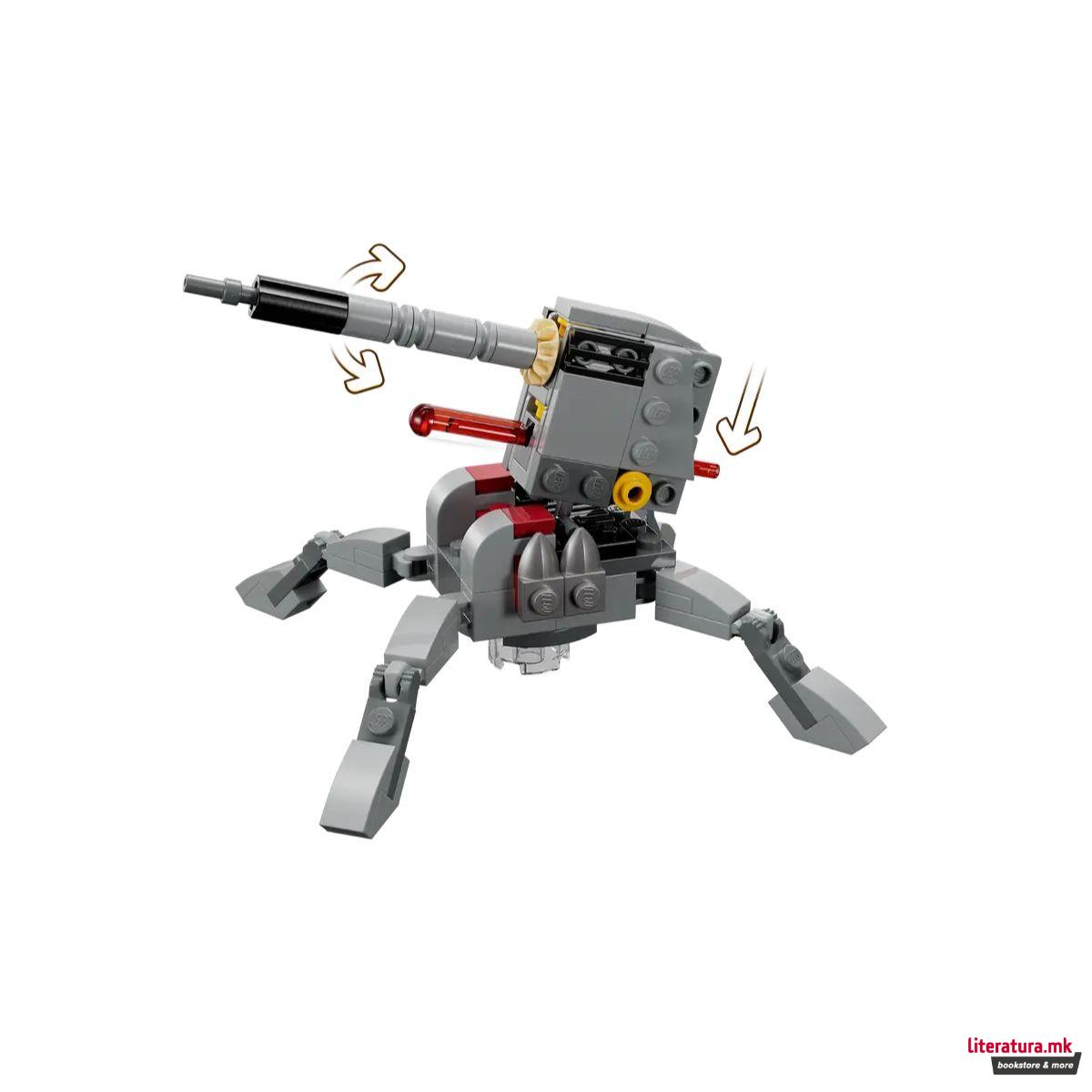 LEGO коцки, Star Wars, 501st Clone Troopers Battle Pack 