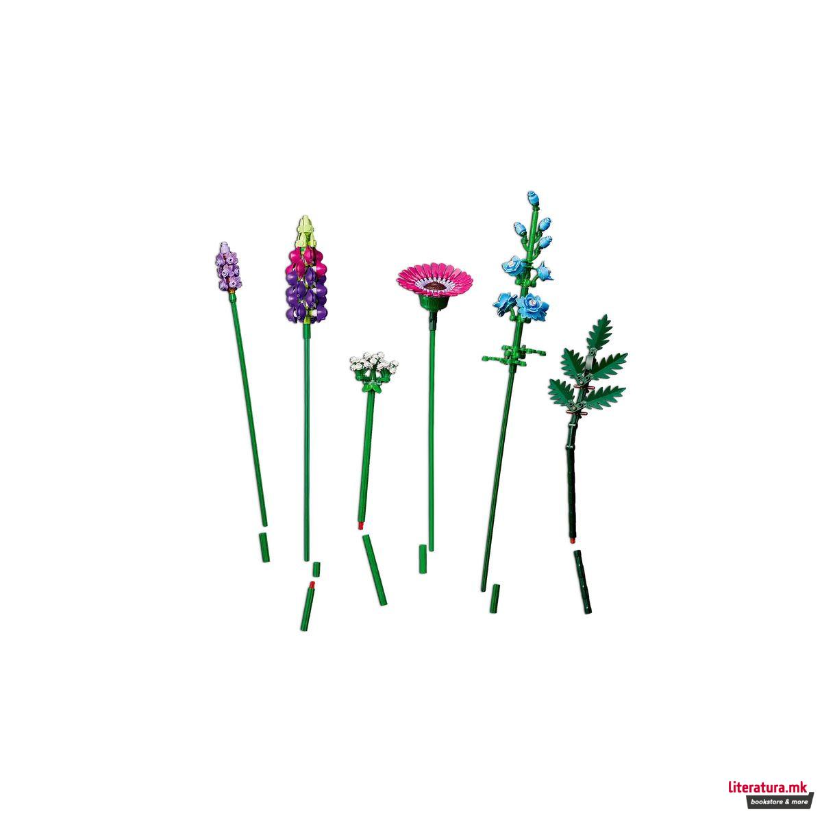 LEGO коцки, Botanical Collection, Wildflower Bouquet 