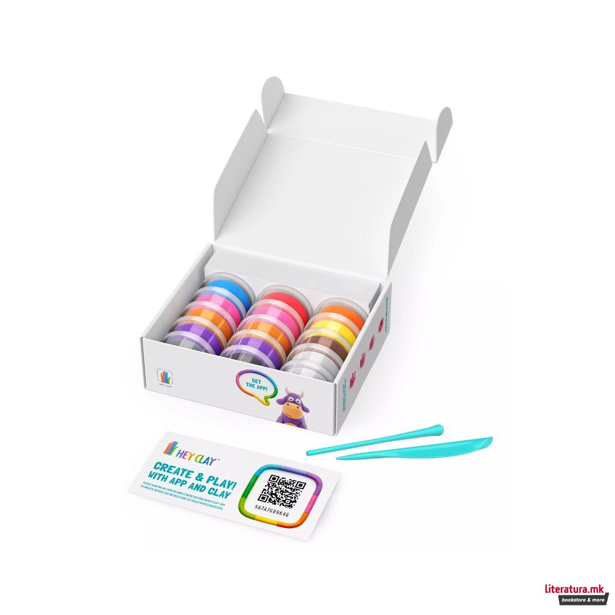 Сет за изработка со глина, Hey Clay Animals 