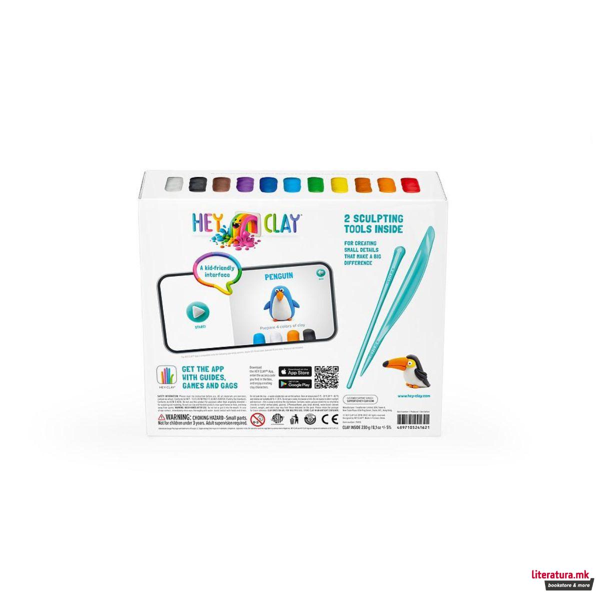 Сет за изработка, Hey Clay Birds 