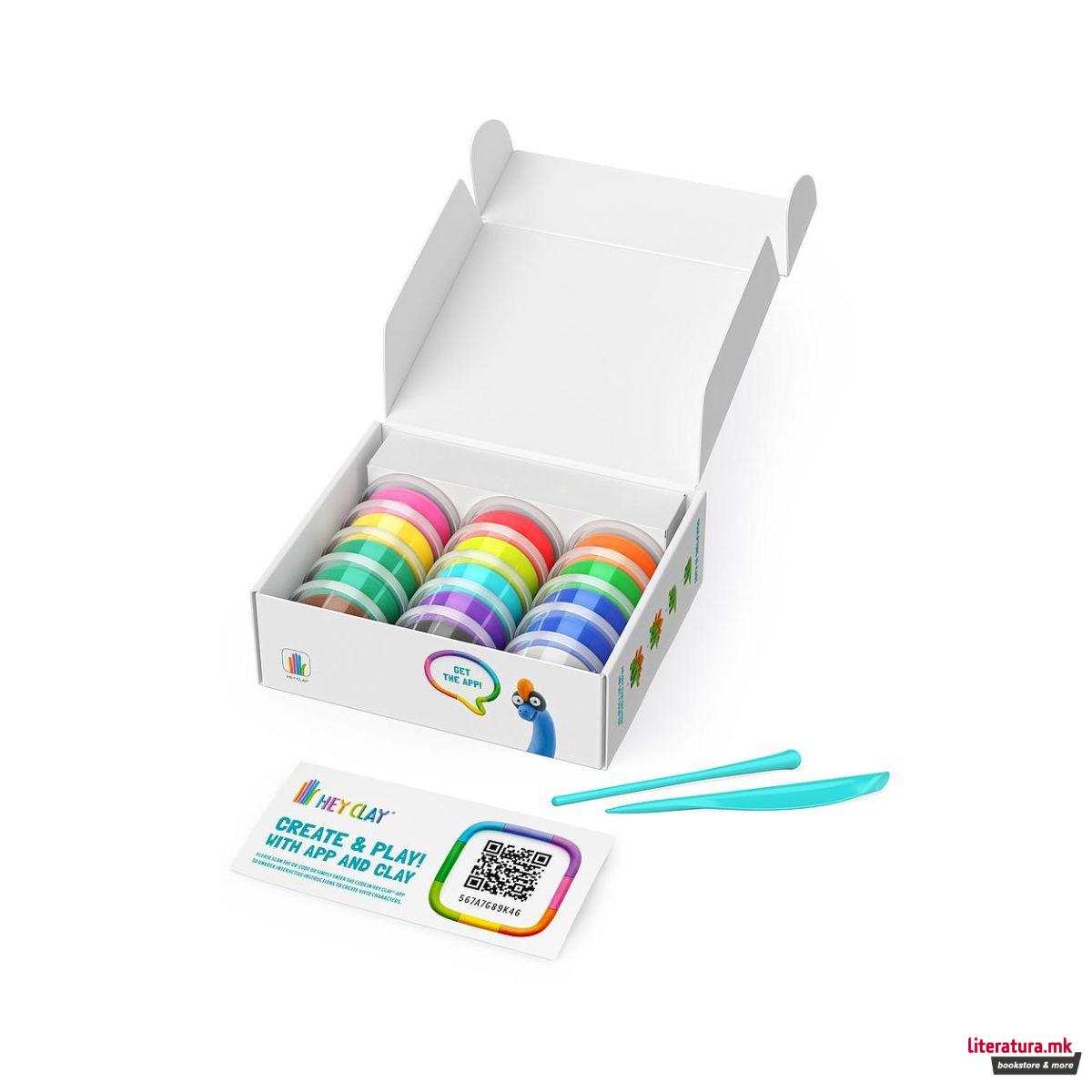 Сет за изработка со глина, Hey Clay Dinos 