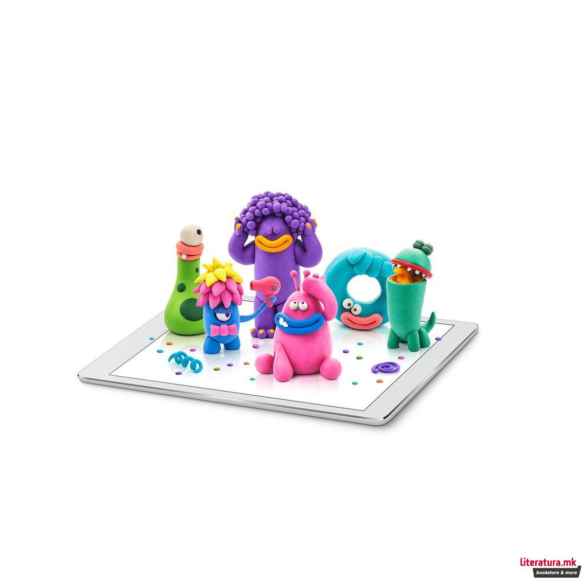 Сет за изработка со глина, Hey Clay Monsters 