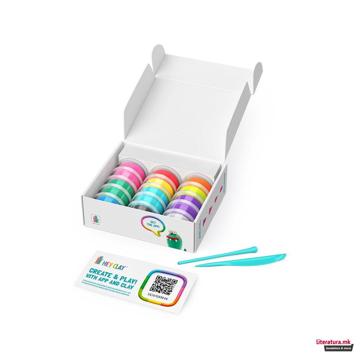 Сет за изработка со глина, Hey Clay Monsters 