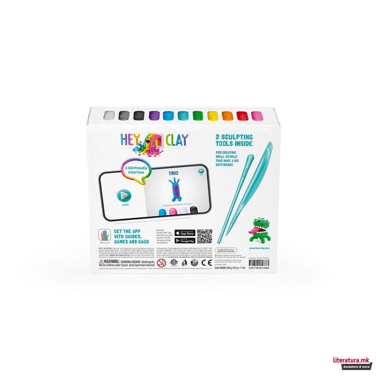 Сет за изработка со глина, Hey Clay Aliens 