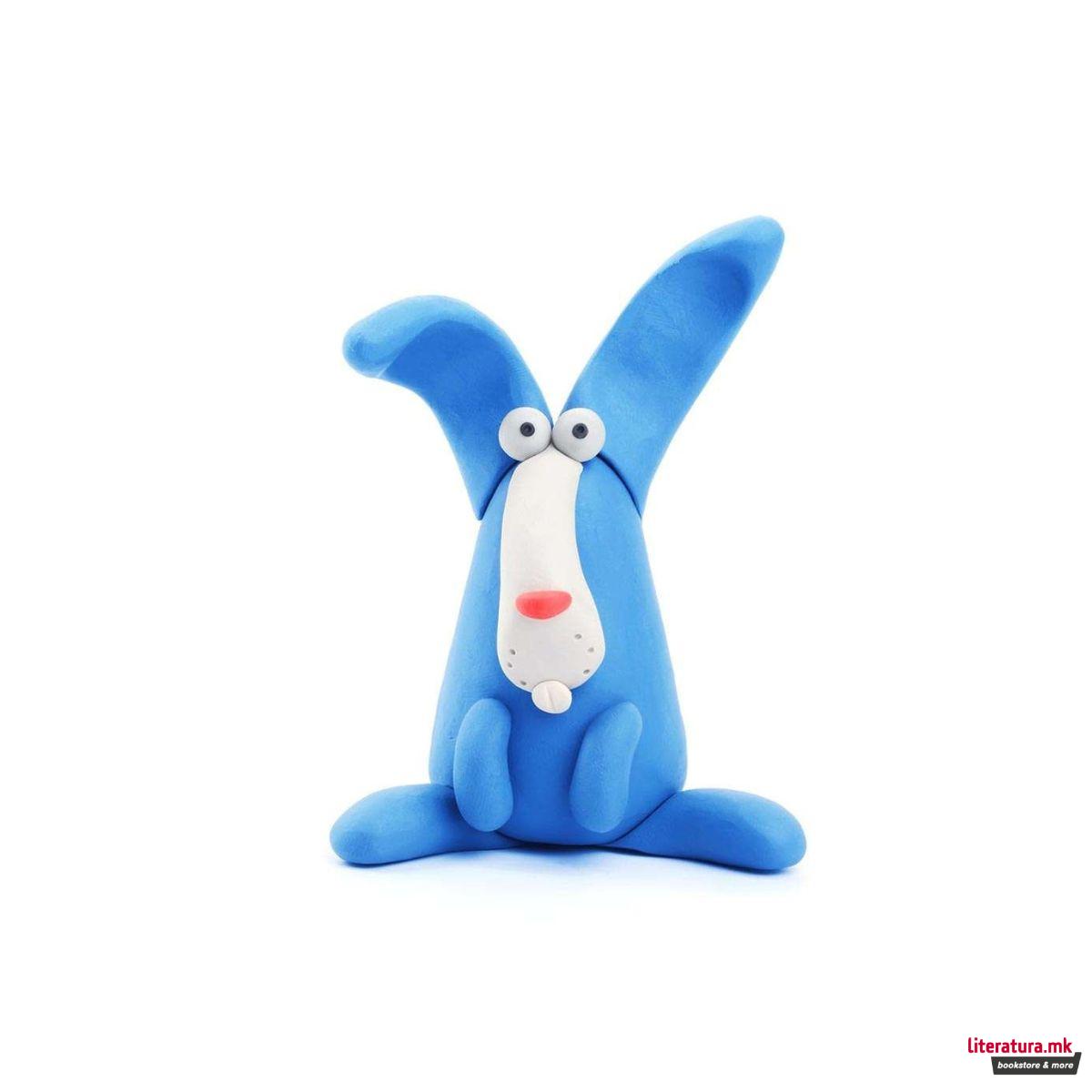 Сет за изработка со глина, Claymates: Animals - Rabbit 