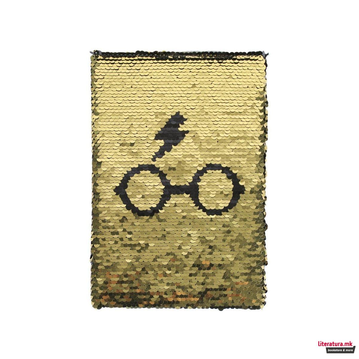Нотес со светкави корици, Harry Potter 
