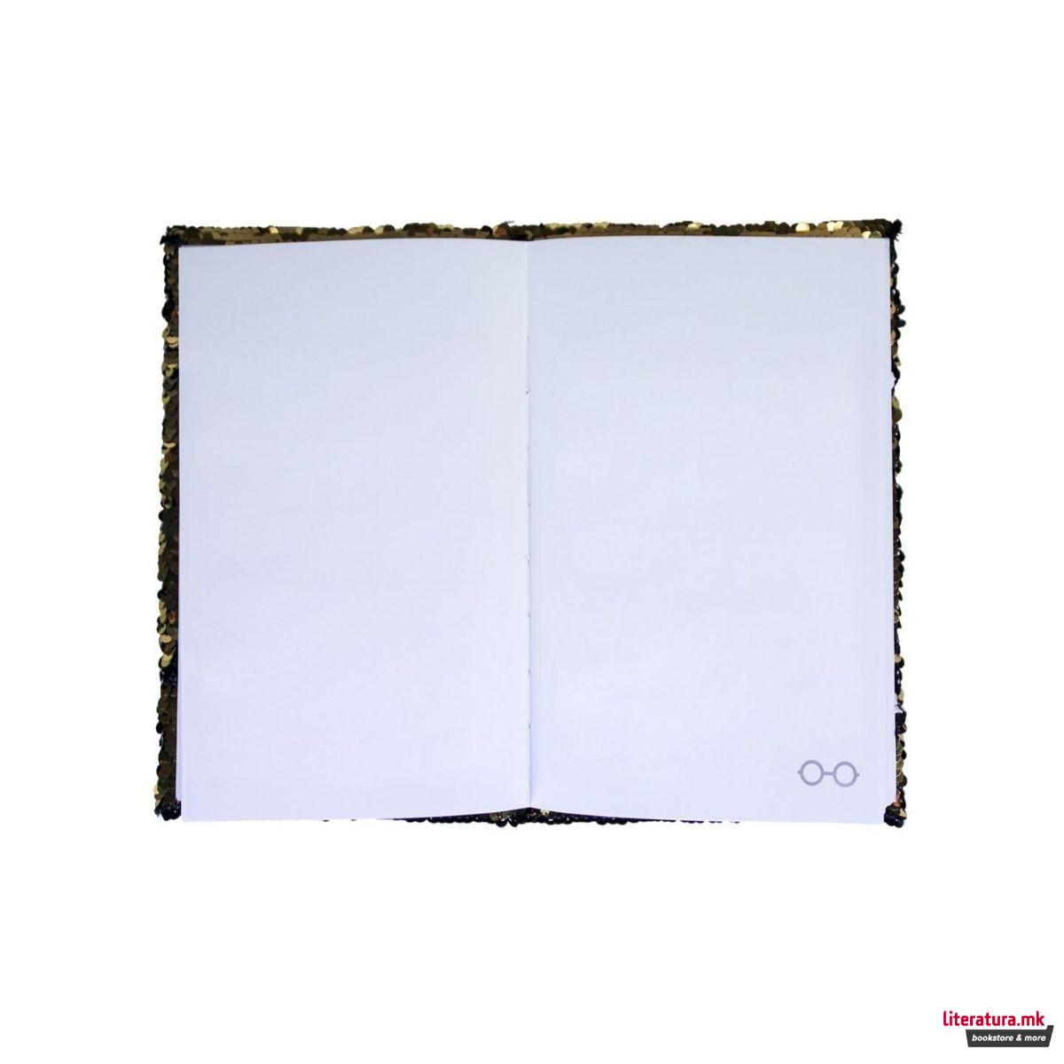 Нотес со светкави корици, Harry Potter 