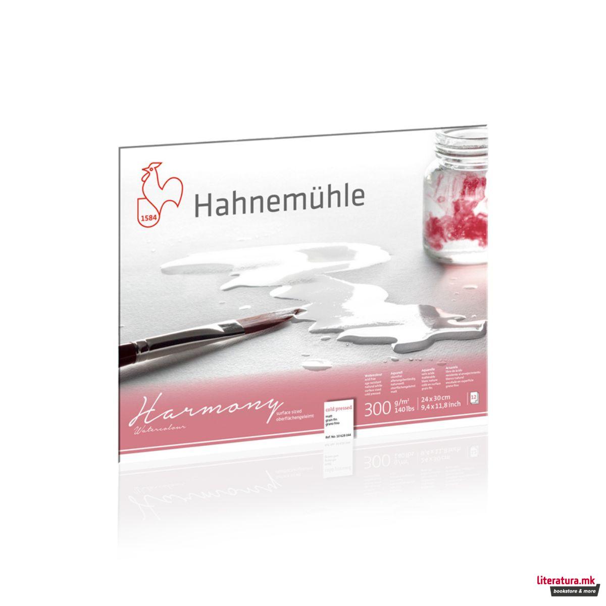 Блок, Harmony, 300 g/cm², 24 x 30 cm, ладно пресуван 