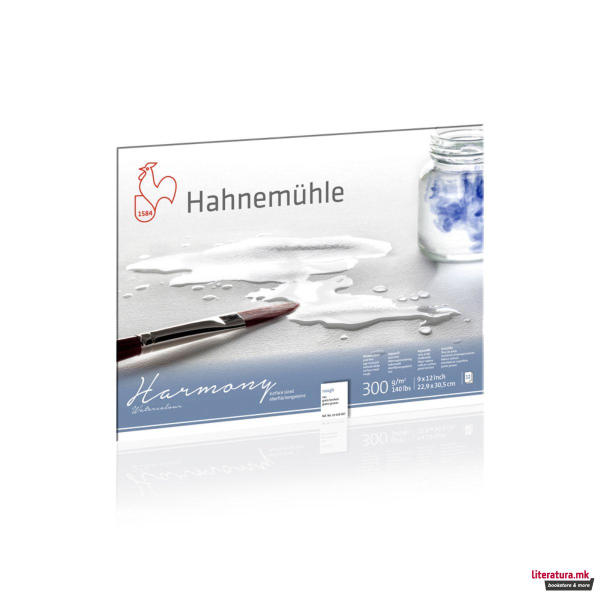 Блок, Harmony 300 g/cm², 24 x 30 cm, груба хартија 