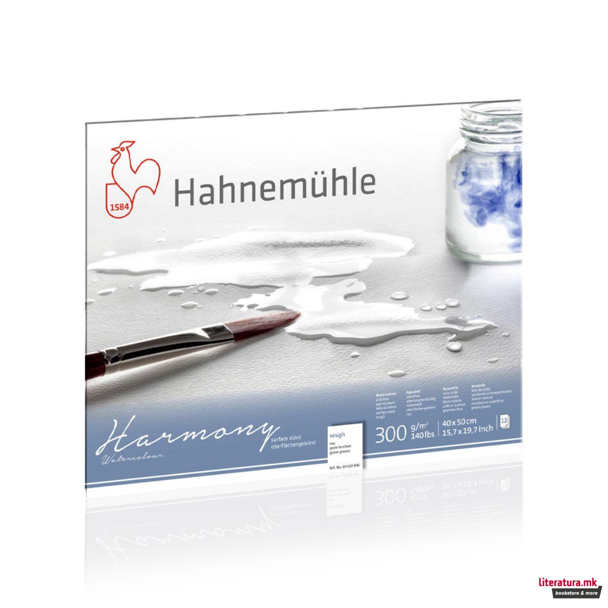 Блок, Harmony 300 g/cm², 40 x 50 cm, груба хартија 