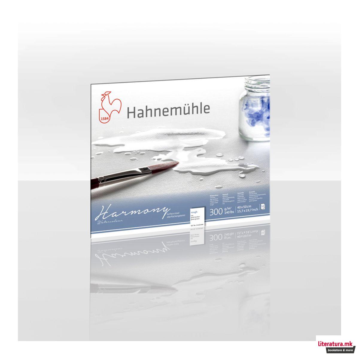 Блок, Harmony 300 g/cm², 40 x 50 cm, груба хартија 