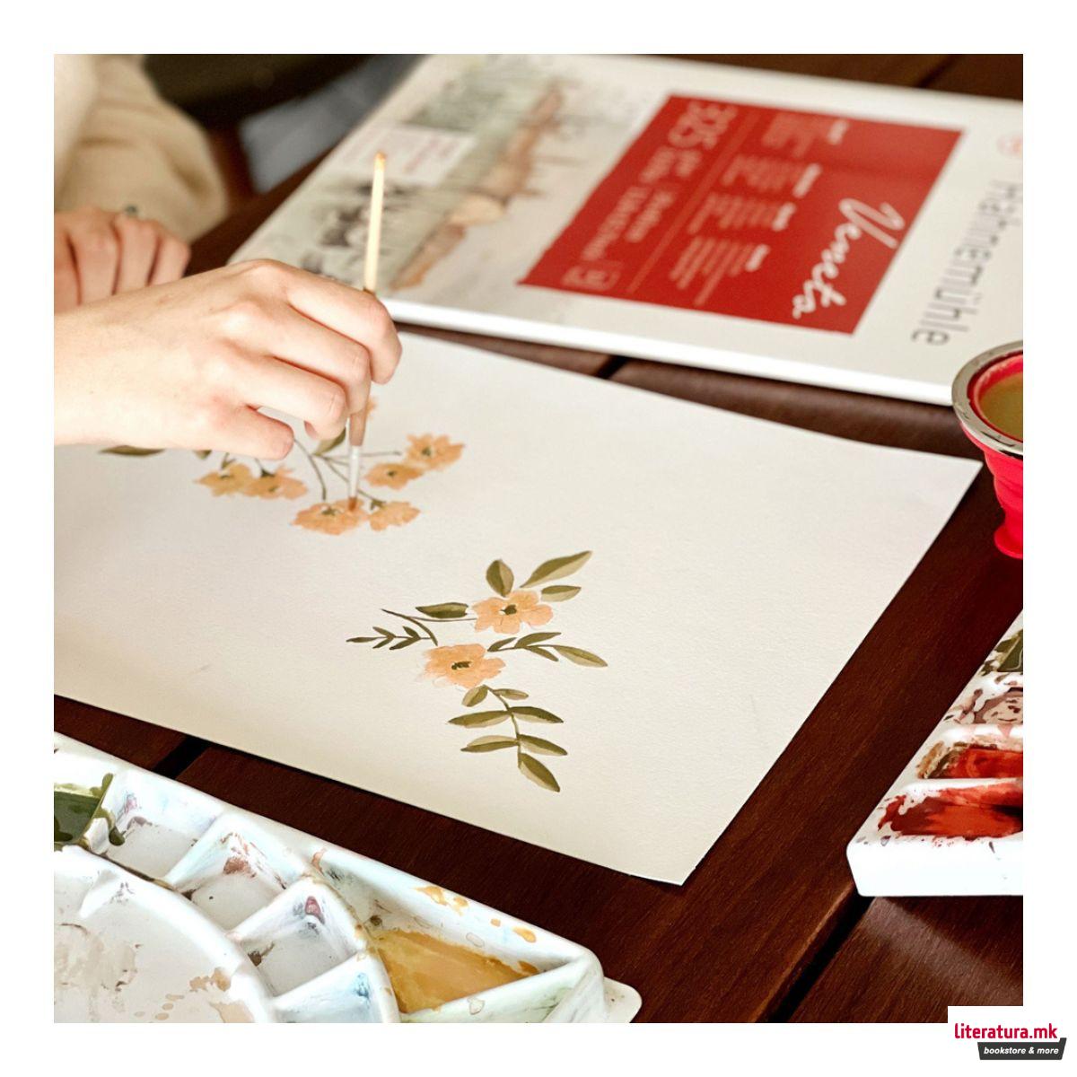 Блок, Veneto, 325  g/cm², груб/ладно пресуван, 30 x 40  cm 