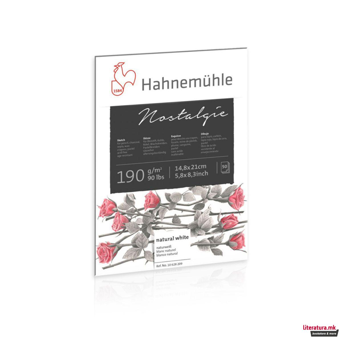 Блок за скицирање, Nostalgie, 190 g/cm², А5 