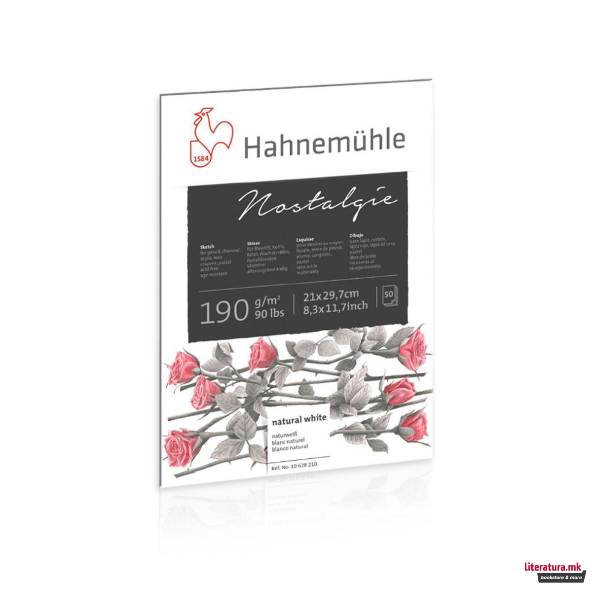 Блок за скицирање, Nostalgie, 190 g/cm², А4 