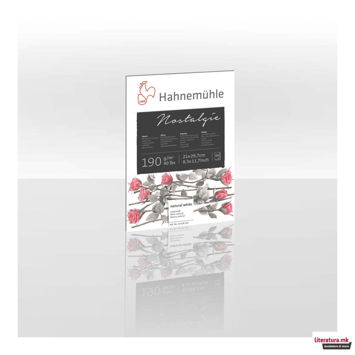 Блок за скицирање, Nostalgie, 190 g/cm², А4 