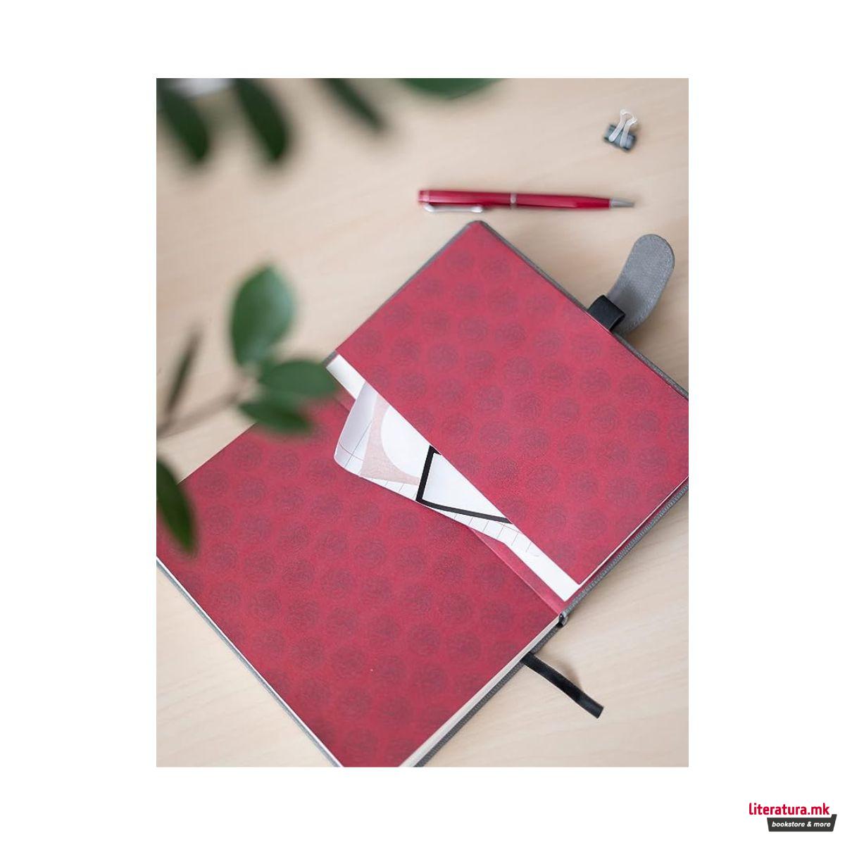 Тетратка со пенкало, Game of Thrones - Targaryen House, А5 