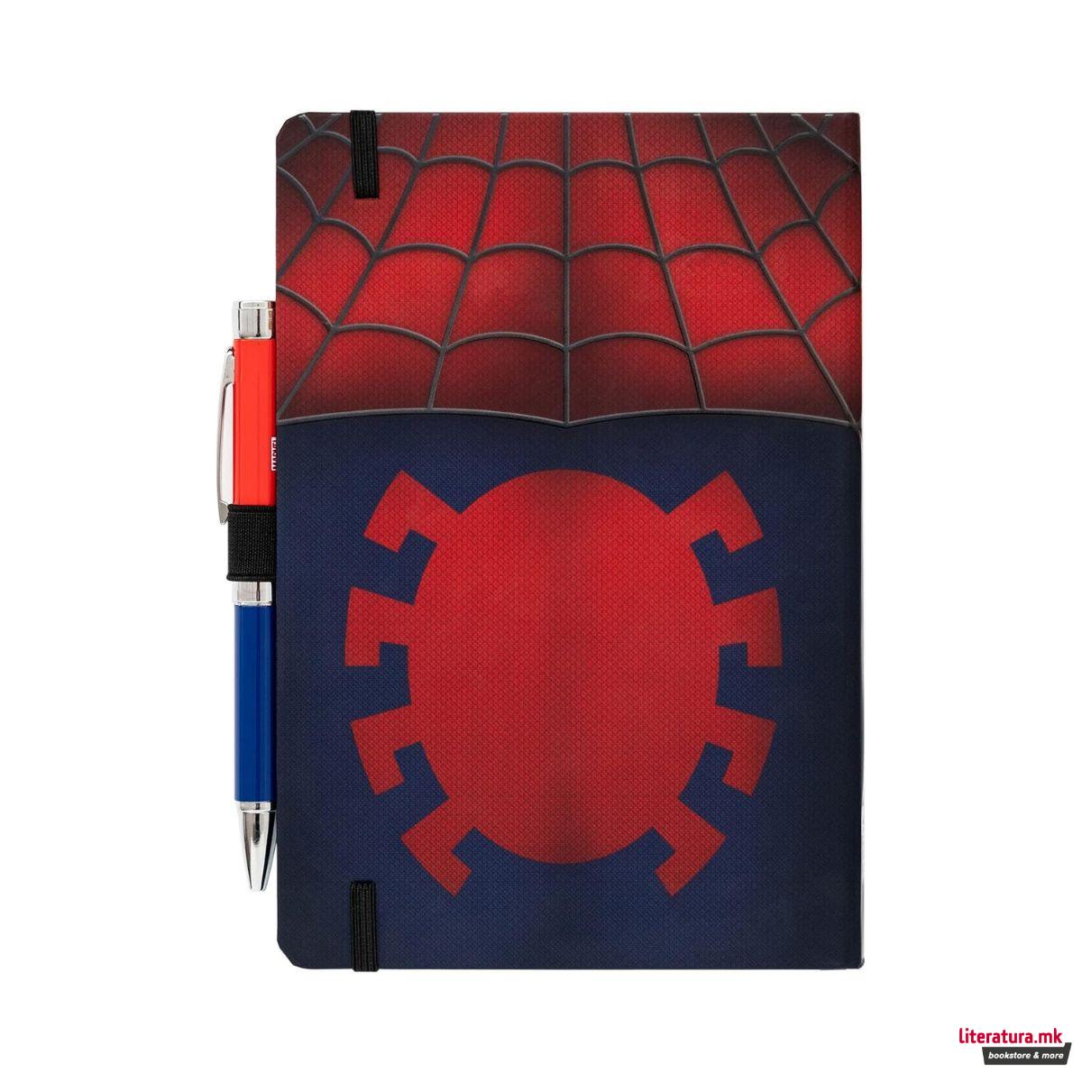 Тетратка со пенкало-проектор, Marvel - Spider-Man, А5