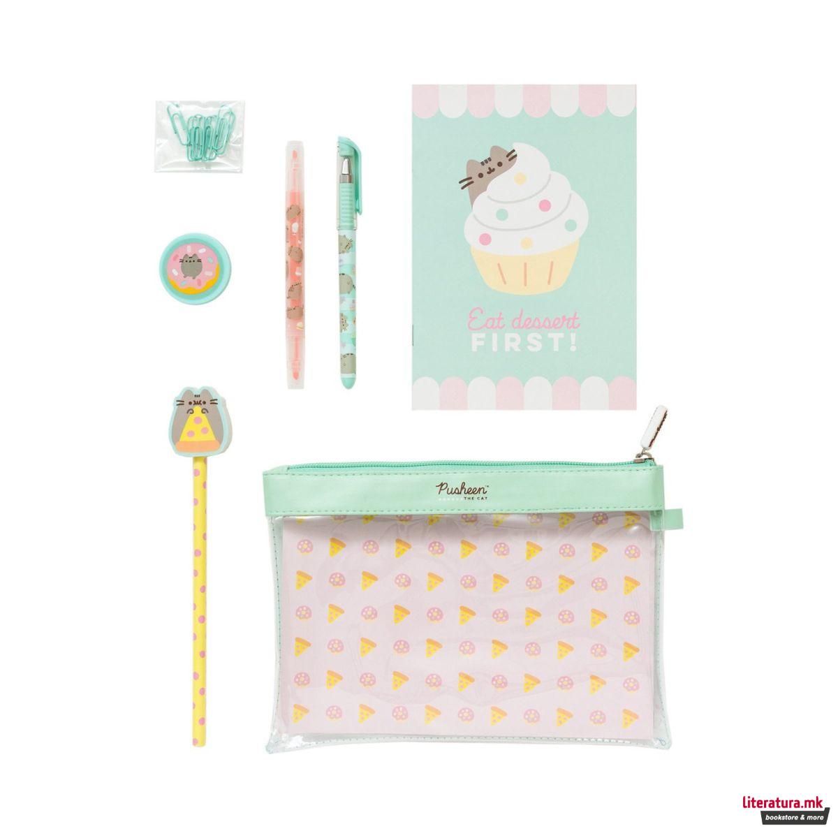 Сет за пишување, Pusheen The Cat - Foodie 