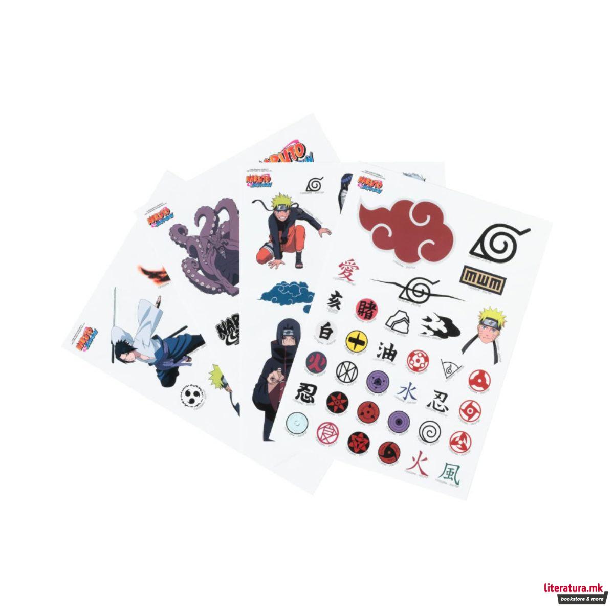 Сет стикери, Naruto Shippuden Gadget Decals 