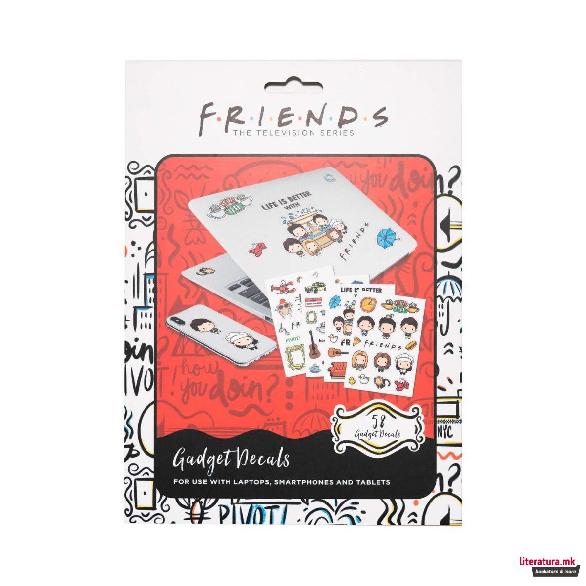 Сет стикери, Friends Gadget Decals 