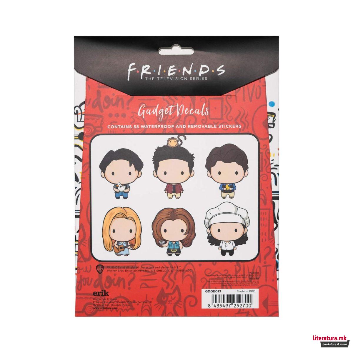 Сет стикери, Friends Gadget Decals 