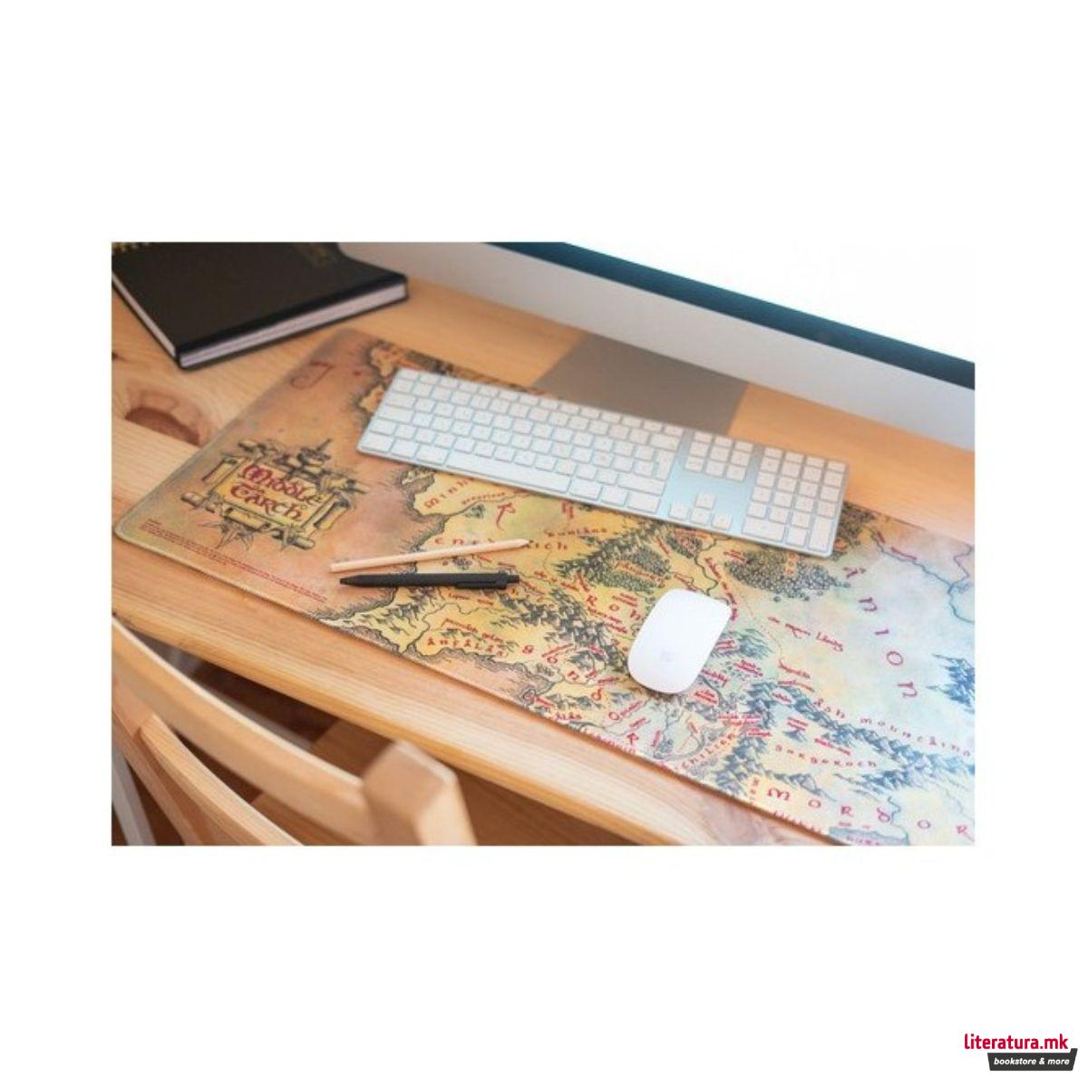 Подлога за биро, The Lord of the Rings - Map of Middle Earth XL 