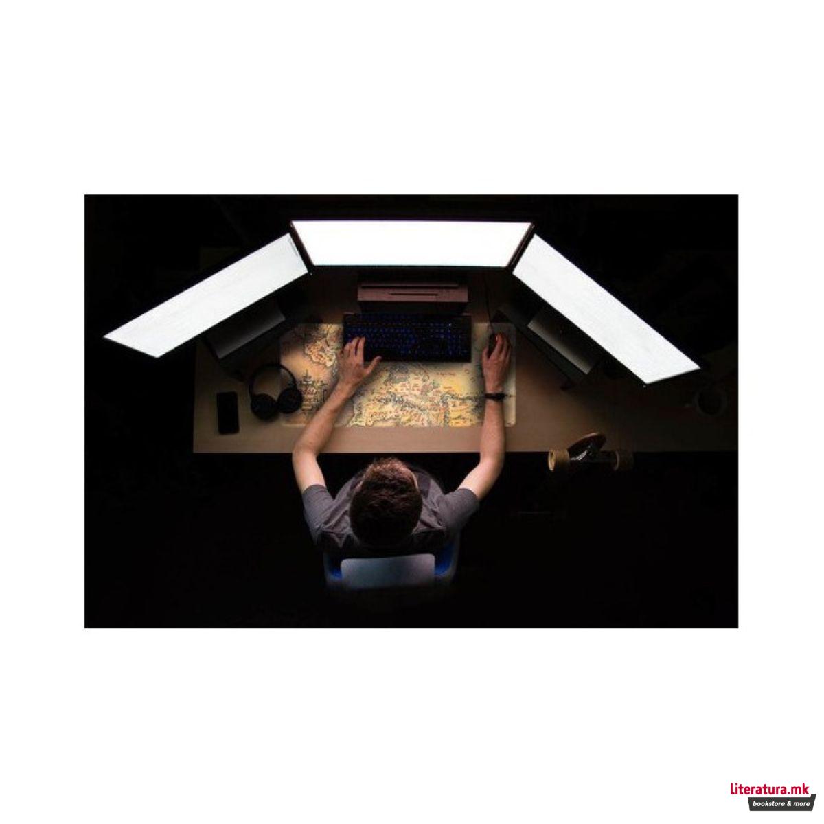 Подлога за биро, The Lord of the Rings - Map of Middle Earth XL 