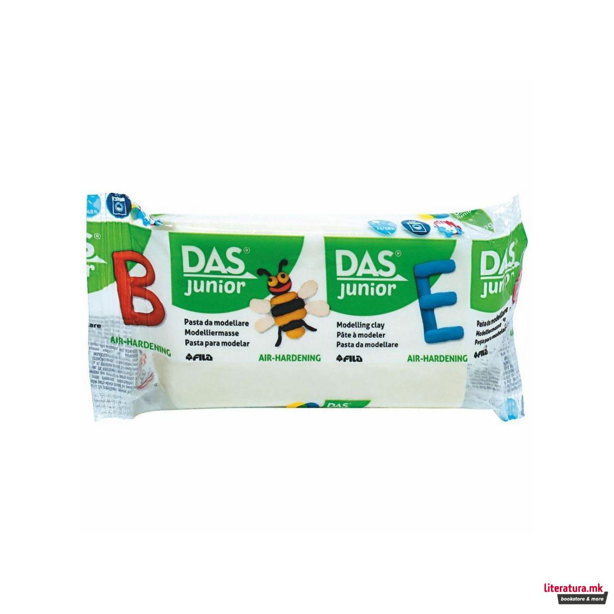 Глина, DAS Junior, 100g, бела 