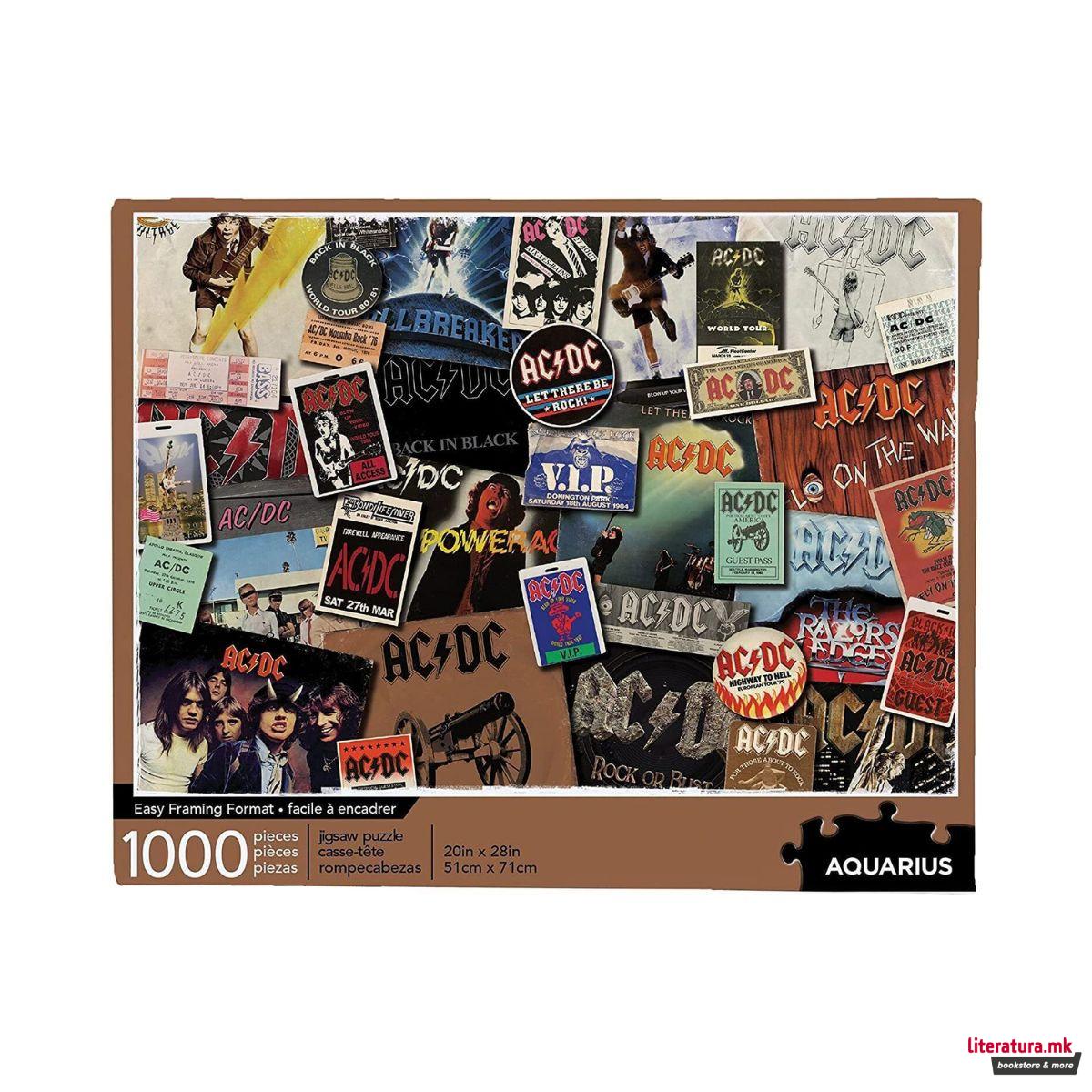 Сложувалка, AC/DC Album Collage, 1000 парчиња 