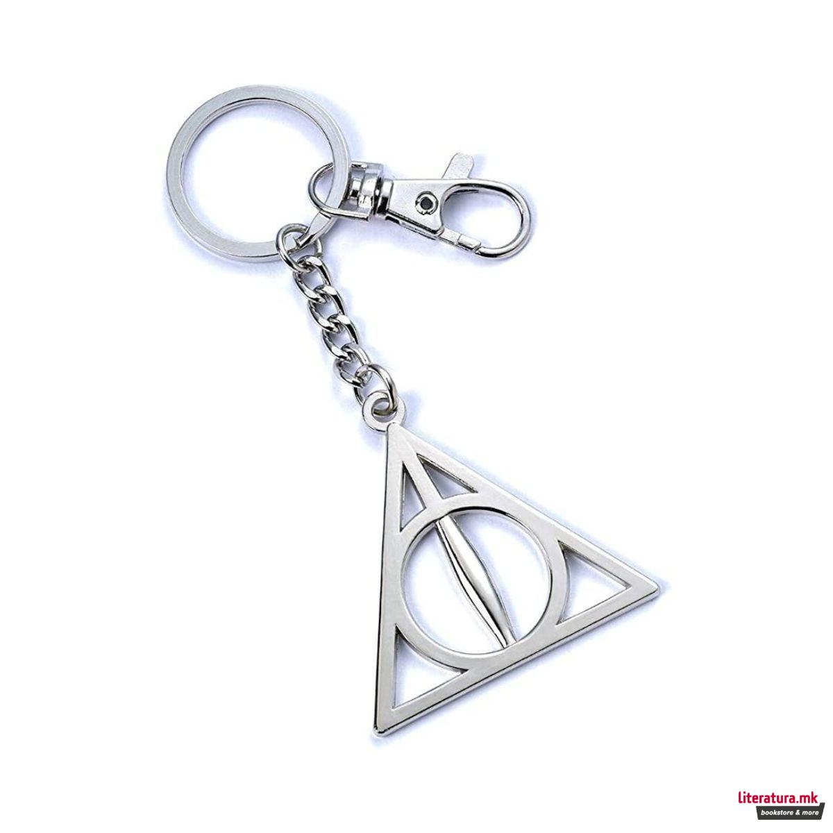 Сет приврзок за клучеви и беџ, Harry Potter - Deathly Hallows 
