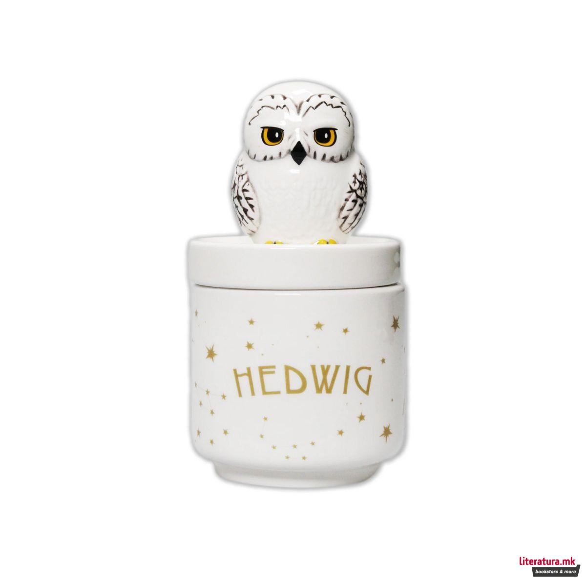 Керамичка кутија за складирање, Harry Potter - Hedwig 