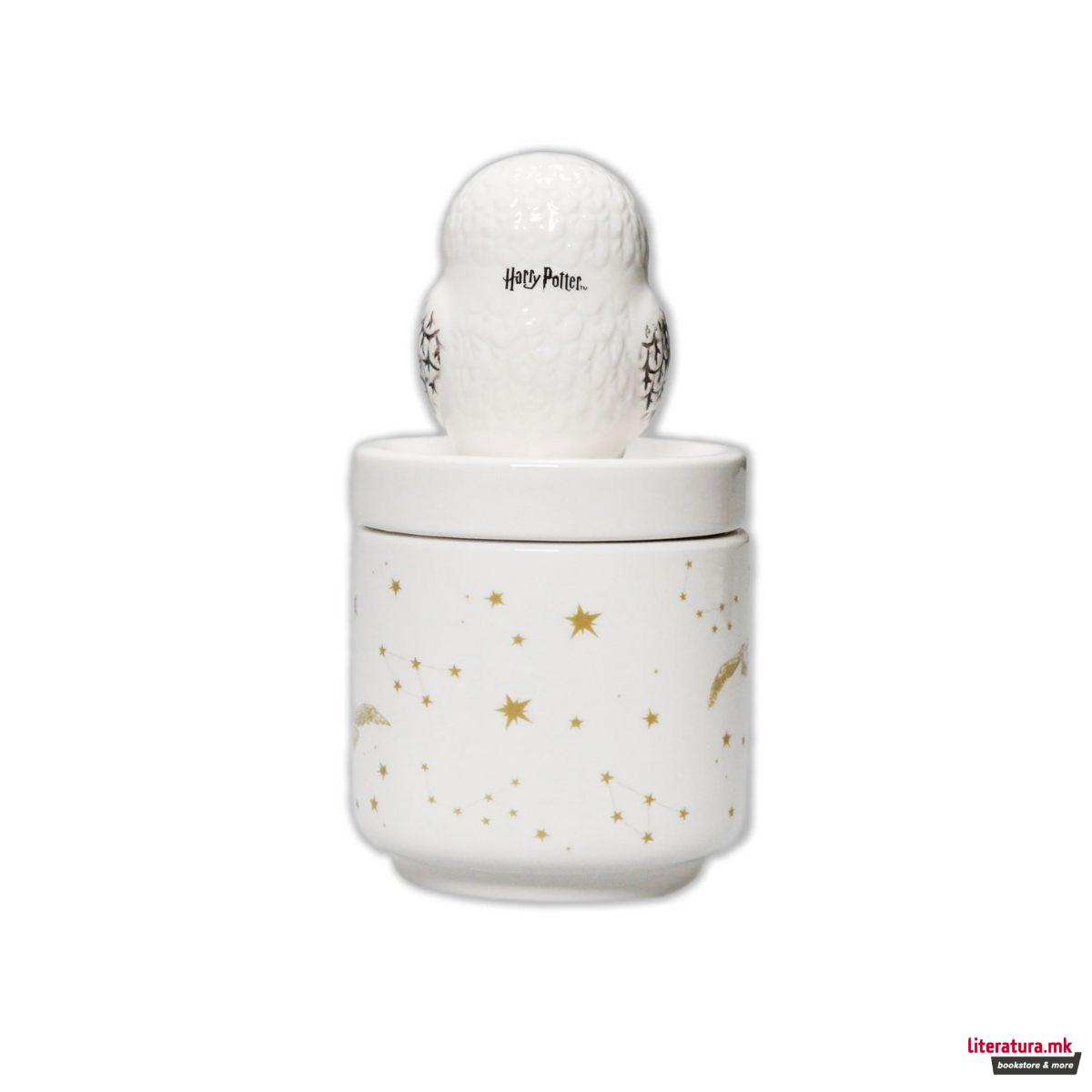 Керамичка кутија за складирање, Harry Potter - Hedwig 
