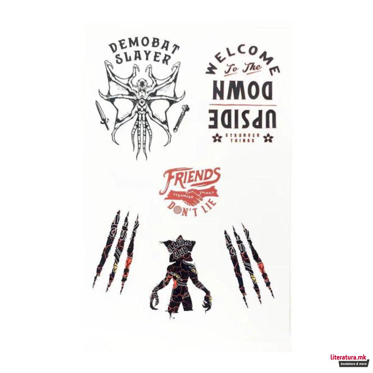 Сет стикери, Stranger Things 4 - Upside Down, 1/39 