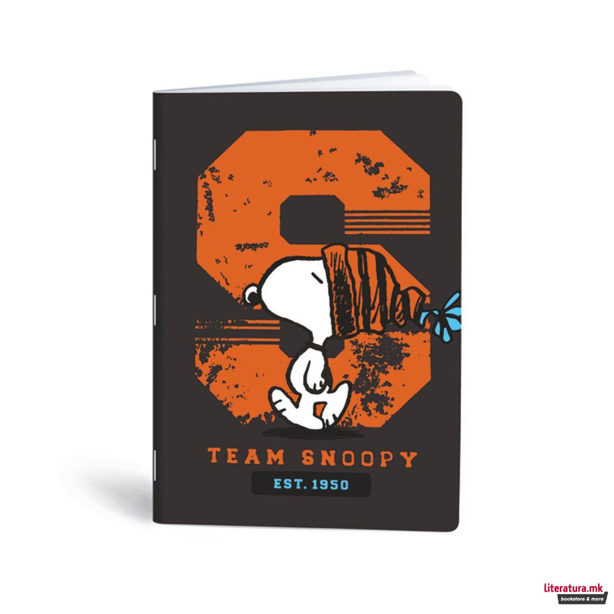 Тетратка, Lipa Mill, Snoopy, A4, линии